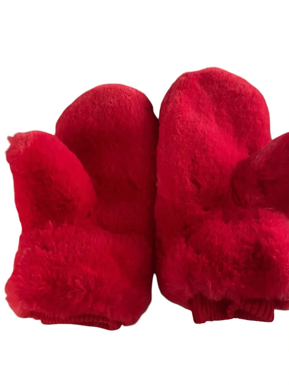 Gertex Cozy Red Plush Mittens NWOT